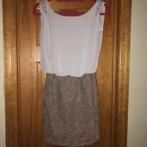 Embroidered Formal Dress